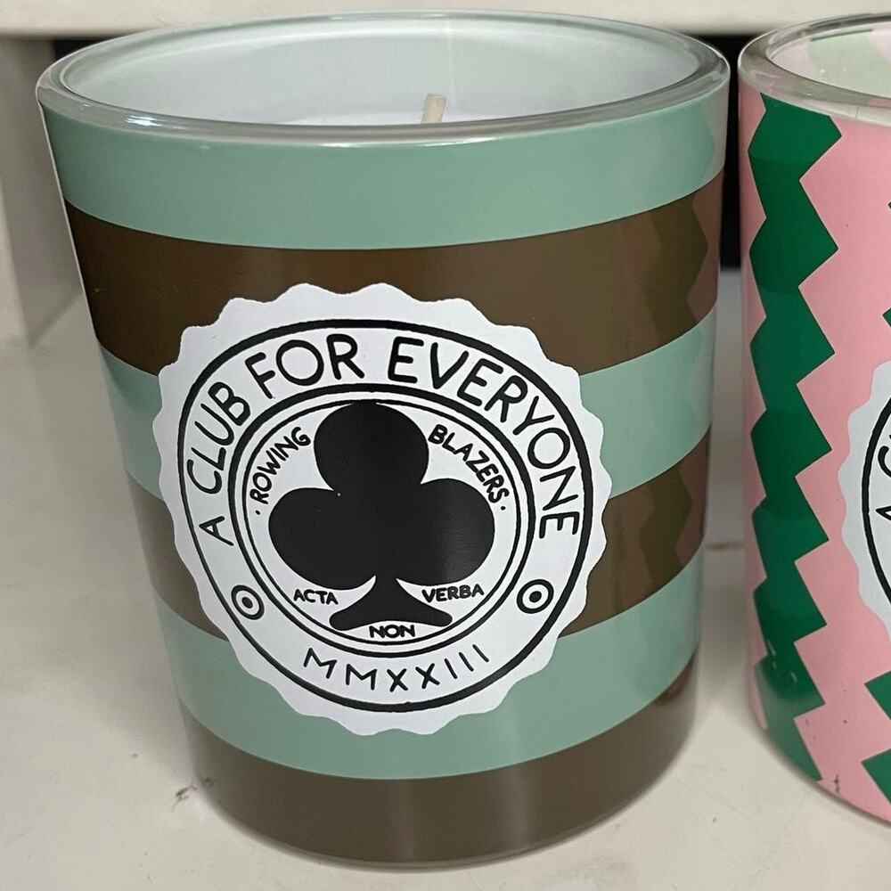 SALE!! NEW Rowing Blazers x Target glass candle